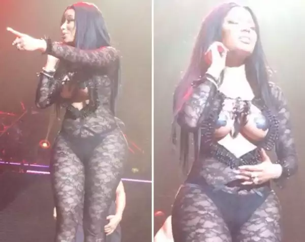 Nicki Minaj Puts Her Oranges On Display During Performance [See Photos]